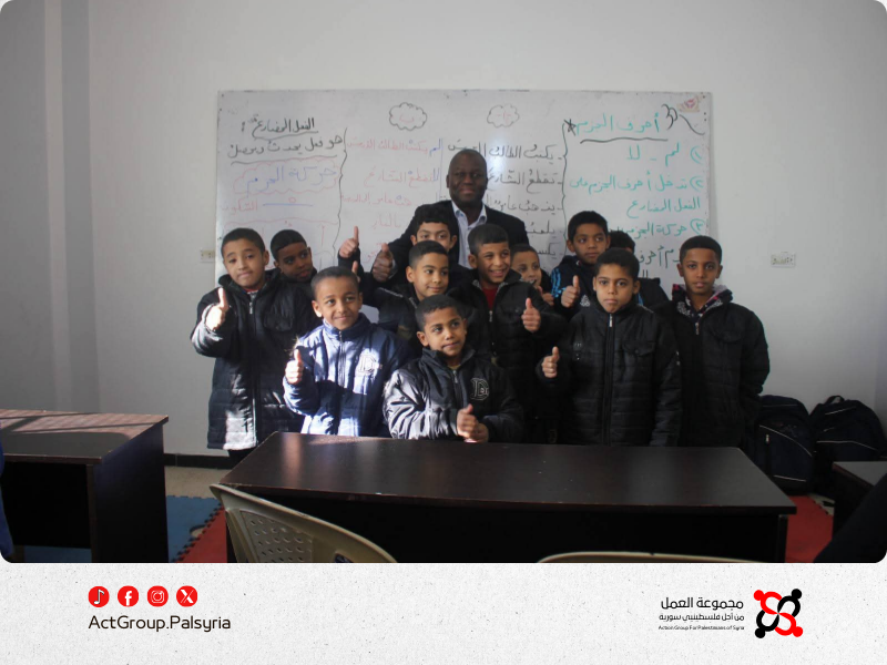 أمانيا مايكل يتفقد منشآت الأونروا في مخيم خان دنون    