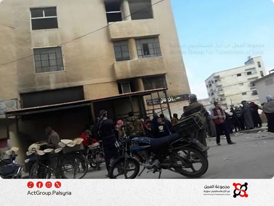 ريف دمشق. مخيم الحسينية. فوضى الخبز من يحاسب المسؤولين؟