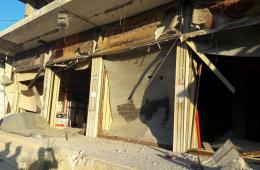 صور || الأضرار المادية التي تسببت بها الغارات الجوية المتكررة على مخيم خان الشيح 