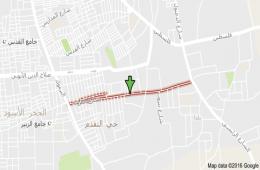 داعش يخلي أحد شوارع مخيم اليرموك من ساكنيه ويخوض اشتباكات عنيفة مع مجموعات المعارضة 