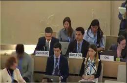 حول ضحايا التعذيب والمعتقلين من فلسطينيي سورية: ندوة ومداخلة شفهية لمركز العودة الفلسطيني ضمن مداولات البند الرابع لمجلس حقوق الإنسان 