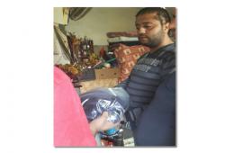 توزيع ملابس شتوية لفلسطينيي سورية في مخيم عين الحلوة 