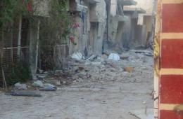 سكان مخيم السبينة يطالبون بعودتهم إلى منازلهم  