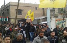 قضاء أحد عناصر فتح الإنتفاضة خلال المعارك الدائرة في سورية 