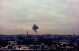 تجدد القصف على مخيم درعا وأحياء تقطنها عائلات فلسطينية