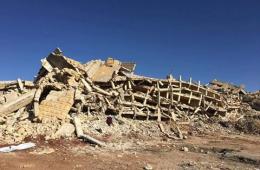 الحرب تدمر حوالي 90% من مخيم حندرات في حلب