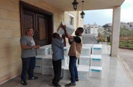 لبنان: الخيرية توزع 150 سلة غذائية على فلسطينيي سورية في وادي الزينة 