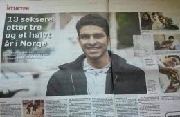 بعد نيله العلامات التامة فلسطيني سوري  يحقق المرتبة الأولى على مستوى النرويج في امتحانات الثانوية