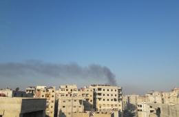 "داعش" يغلق مساجد مخيم اليرموك ويشتبك مع المعارضة السورية المسلحة في محيط المخيم