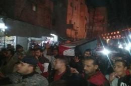 قضاء  (8) لاجئين فلسطينيين من أبناء مخيم السيدة زينب في ريف حماة الشمالي 