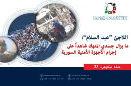 هذه حكايتي (33)| "اللاجئ الفلسطيني عبد السلام "ما يزال جسدي المنهك شاهداً على إجرام الأجهزة الأمنية السورية"