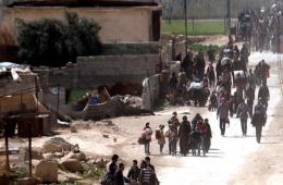 الأونروا تدعو العائلات الفلسطينية الخارجة من الغوطة الشرقية للتواصل معها 