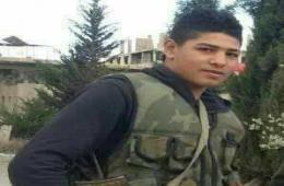 قضاء عنصر من جيش التحرير الفلسطيني جراء المعارك الدائرة في جنوب دمشق 