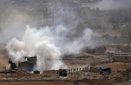 غارات جوية تستهدف مخيم اليرموك والحجر الأسود جنوب دمشق 