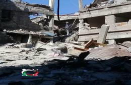 مدنيون في مخيم اليرموك يطلقون نداء مناشدة من تحت الأنقاض لإنقاذ حياتهم 