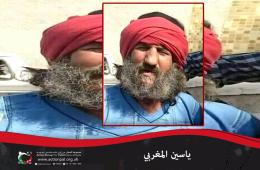 انتشال جثمان أحد أبناء  مخيم اليرموك من تحت الأنقاض 