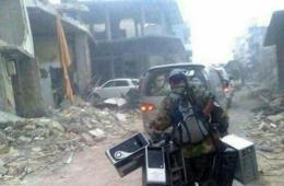 بحجة وجود متفجرات شارع فلسطين "يعفش" بصمت وسكانه يمنعون من تفقد منازلهم