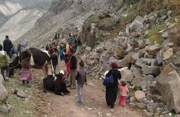 فلسطينيو حوض اليرموك بريف درعا الغربي يعيشون أوضاعاً إنسانية وأمنية قاسية 