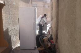 رغم وقوعه ضمن المخطط التنظيمي: عدد من عائلات مخيم درعا تعود لمنازلها 