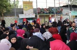 نبع تفتتح معرضاً لاستعراض الخدمات المتوافرة للاجئي فلسطين القادمين من سوريا