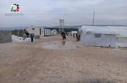 رغم مواصلة اعتصاماتهم معاناة مهجري مخيم دير بلوط لاتزال مستمرة 