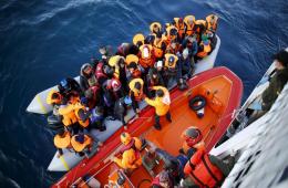 خفر السواحل التركي ينقذ  55 مهاجراً غير نظامي بينهم فلسطينيين 