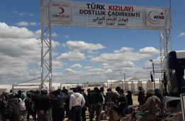 تفاقم معاناة  نازحي اليرموك وجنوب دمشق في مخيم الصداقة بريف حلب الشمالي 