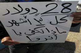 الأونروا توزع المساعدات المالية الأولى لعام 2019 لفلسطينيي سورية في الأردن