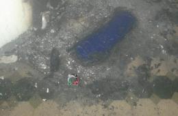 ماس كهربائي يتسبب بنشوب حريق في مسجد القدس بمخيم درعا 