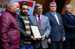 مصور فلسطيني ينال المركز الأول بمسابقة أفضل صورة صحفية في سوريا