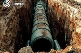 إطلاق مشروع إعادة تأهيل الصرف الصحي في مخيم أطمة بريف إدلب