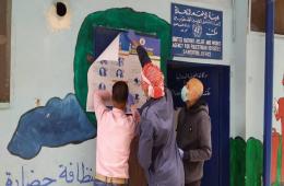 لمواجهة كورونا: الأونروا تنفذ حملة تعقيم في المخيمات الفلسطينية بسورية 