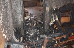 اندلاع حريق في حارة القيطية بمخيم جرمانا 