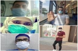 إطلاق حملة للتوعية بأهمية الكِمامة في مخيم خان الشيح