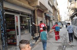 مخيم النيرب خال من كورونا 