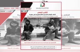 مجموعة العمل تختتم الشهر التاسع من عام 2020 بإصدارها تقريرها التوثيقي اليومي رقم 3000 