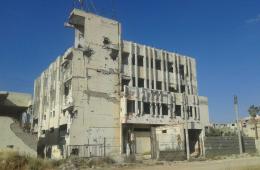 تفجير قنابل عنقودية من مخلفات الحرب في مخيم درعا