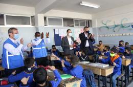  مفوض الأونروا يزور مخيم السبينة بريف دمشق