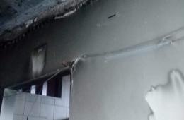 حريق في مخيم النيرب يخلف أضراراً مادية