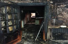 حلب.. نشوب حريق بمنزل فلسطيني في منطقة الفرقان