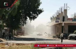 درعا.. اضراب عام وانفجار عبوة ناسفة في حي شمال الخط 