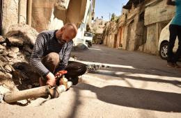 مشاريع خدمية تخفف من معاناة أهالي مخيم جرمانا والسيدة زينب 