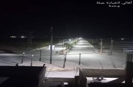 مخيم خان دنون.. مطالب بإنارة الشوارع الرئيسية بالطاقة الشمسية