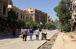  الخالد..  800 عائلة متواجدة حالياً في مخيم اليرموك 