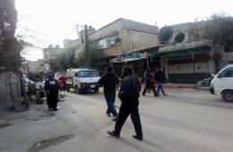 مخيم خان دنون..انخفاض درجات الحرارة مع انعدام مواد التدفئة يزيد من معاناة الأهالي