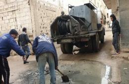 إصلاحات خدمية في مخيم الحسينية ومطالب بتنفيذها في السبينة