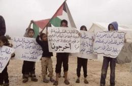 الفلسطينيون المهجرون في الشمال السوري منسيون من المساعدات 