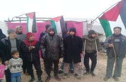 شاهد: رسالة من فلسطينيي الشمال السوري إلى أهلهم في الداخل الفلسطيني