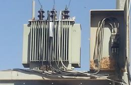 مخيم الحسينية..لصوص يسرقون خزان الكهرباء المغذي للمسجد وعدة أحياء