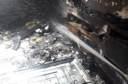 الأونروا. حملة تبرعات لمساعدة فلسطيني فقد عائلته إثر حريق منزله